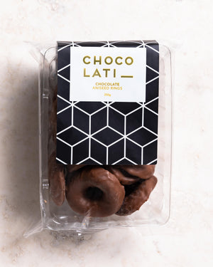 Milk Chocolate Aniseed Rings